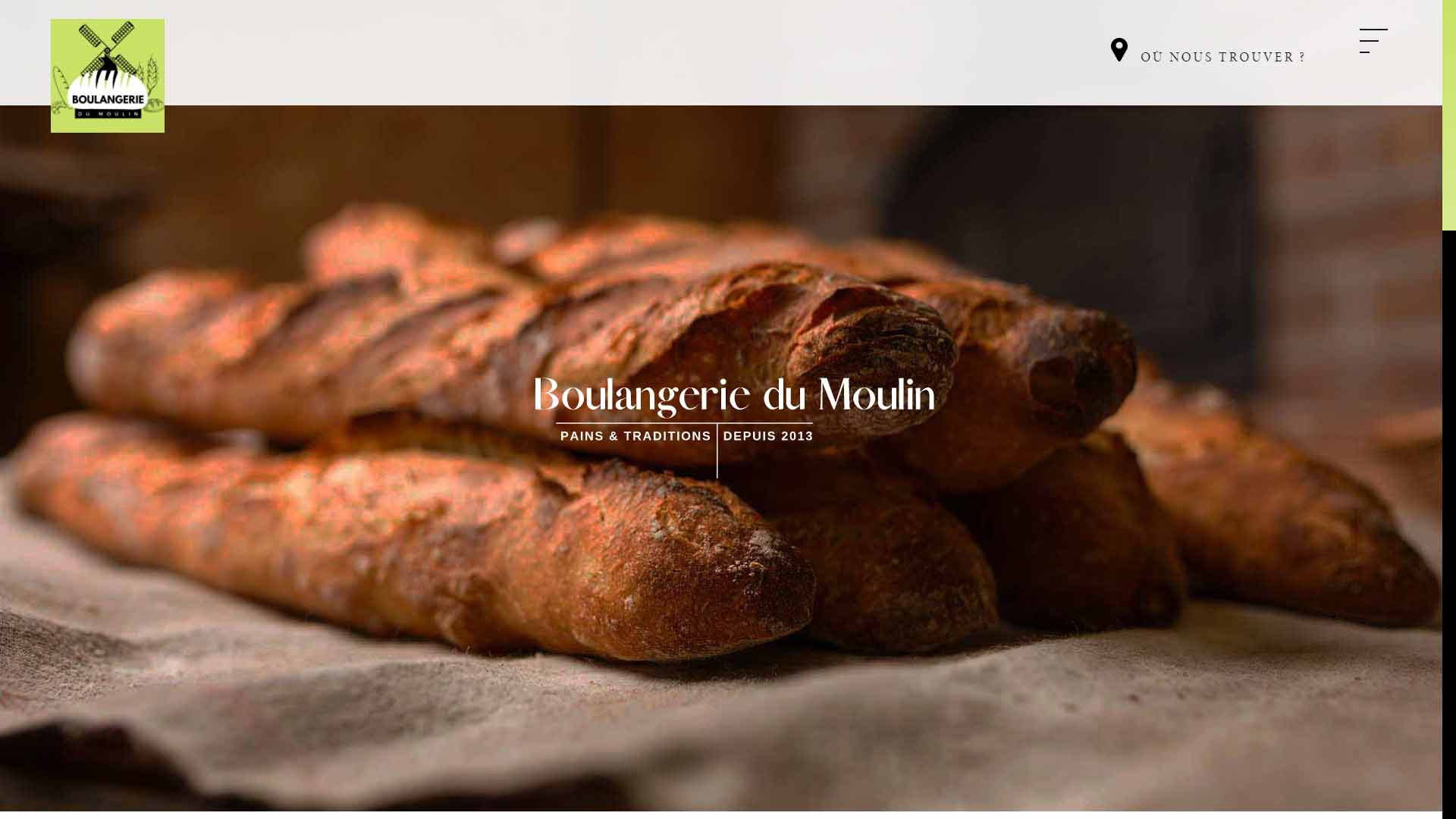 screen projet site boulangerie