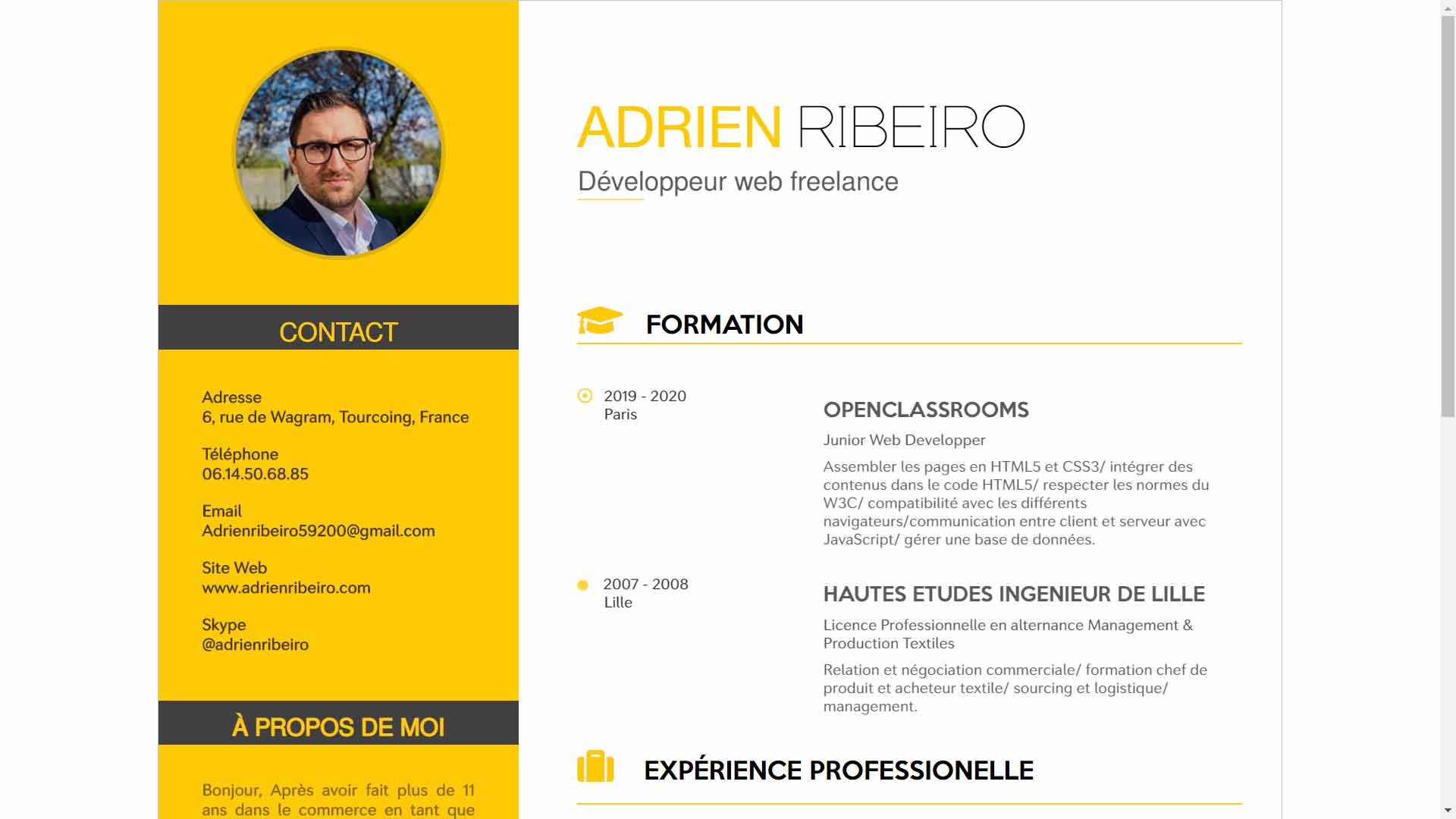 screen projet cv 1